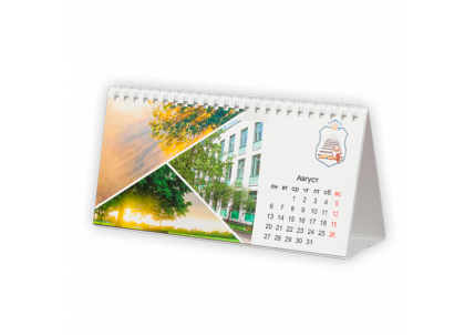 Печать настольных перекидных календарей в Москве
