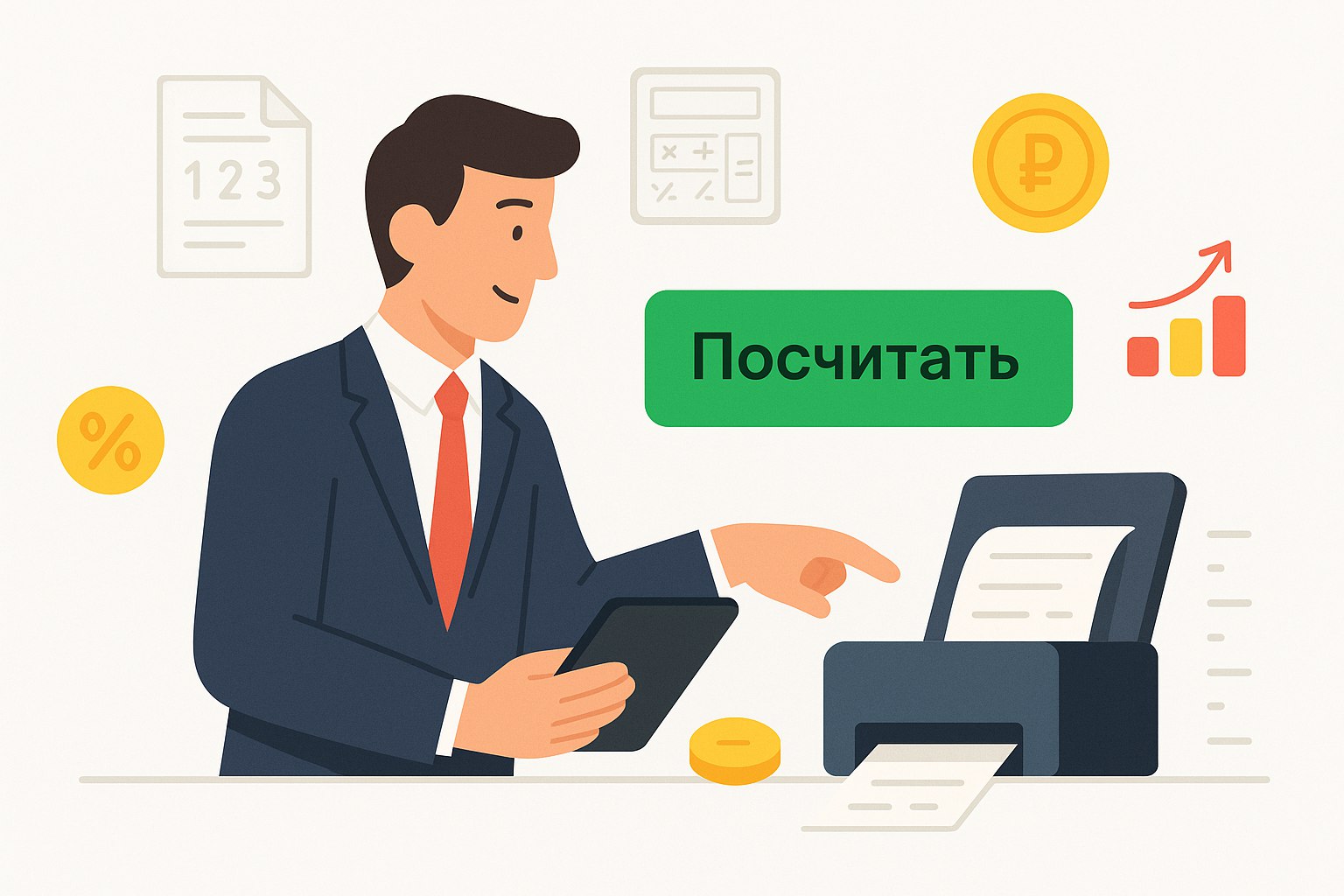 Расчёт стоимости заказа