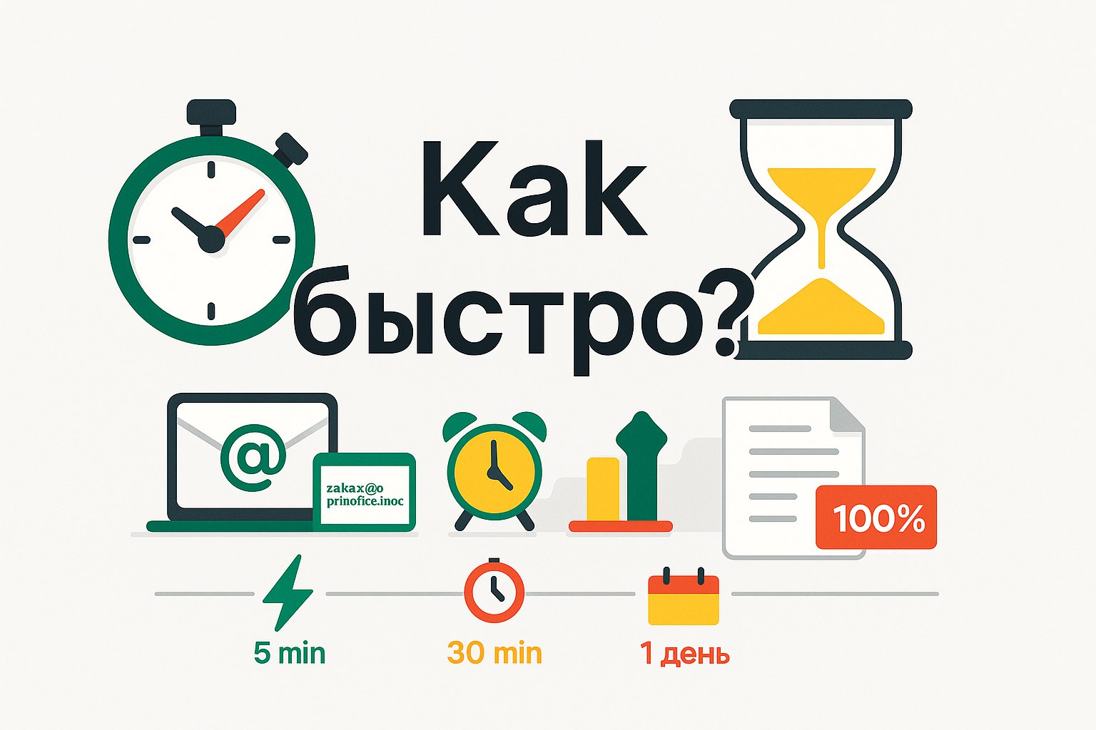 Срок выполнения заказа