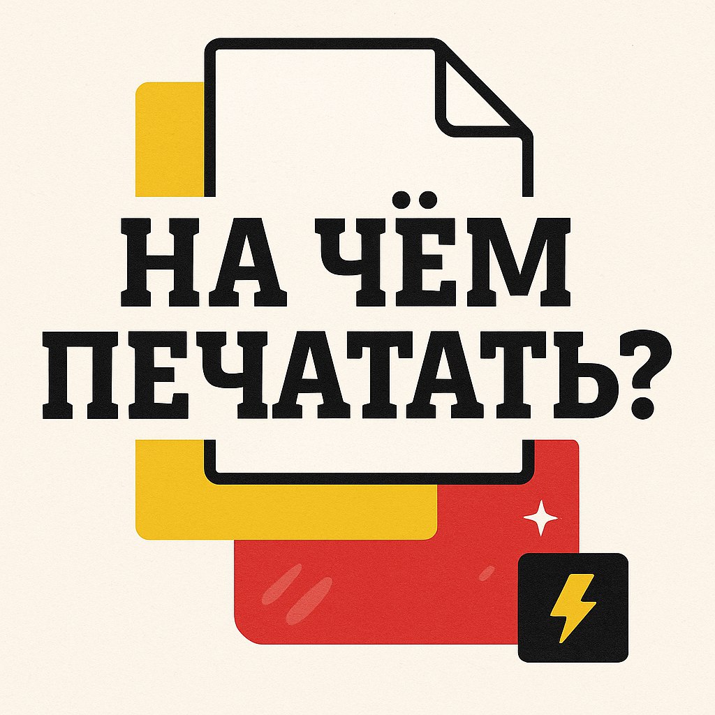 Какой материал бумагу выбрать для визитки