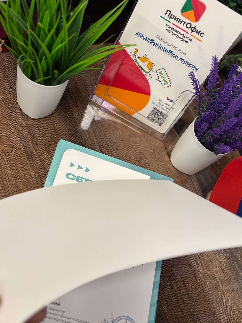 Проект 3: Печать и переплет "под ключ"