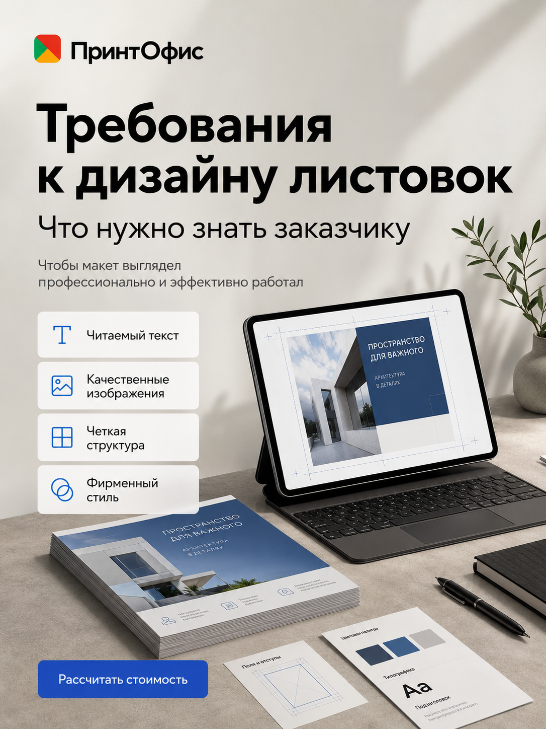 Требования к дизайну листовок: что нужно знать заказчику
