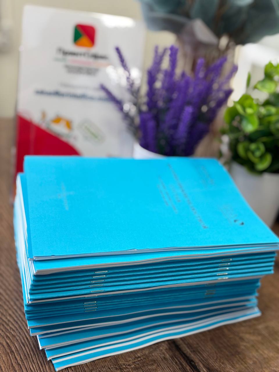 Проект 3: Учебные брошюры (на скобе)