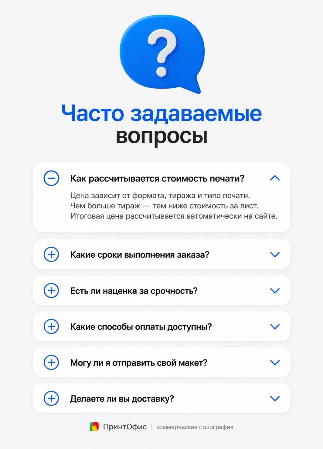 Часто задаваемые вопросы